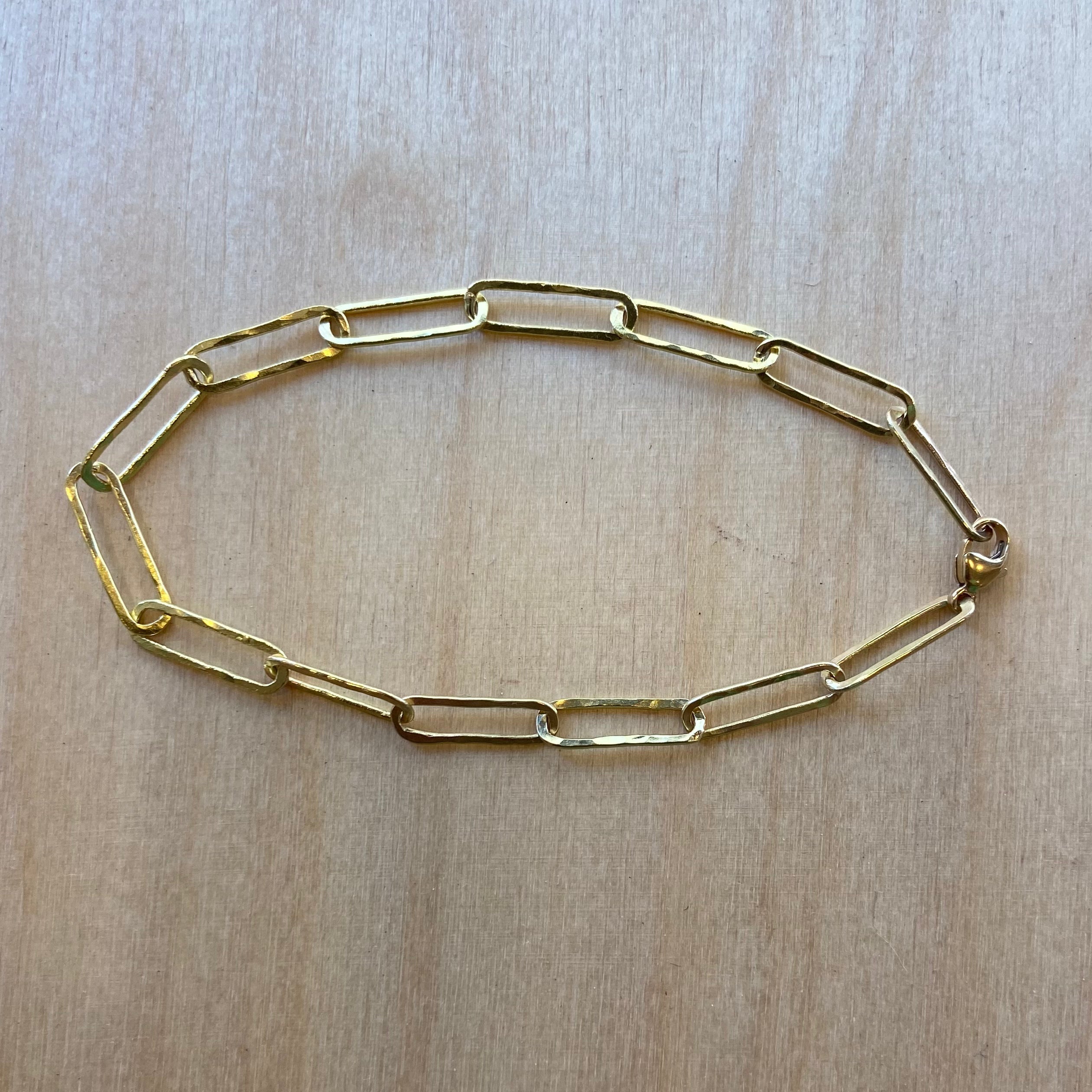 Forged Link Chain Bracelet - Nina Alexandra Jewellery