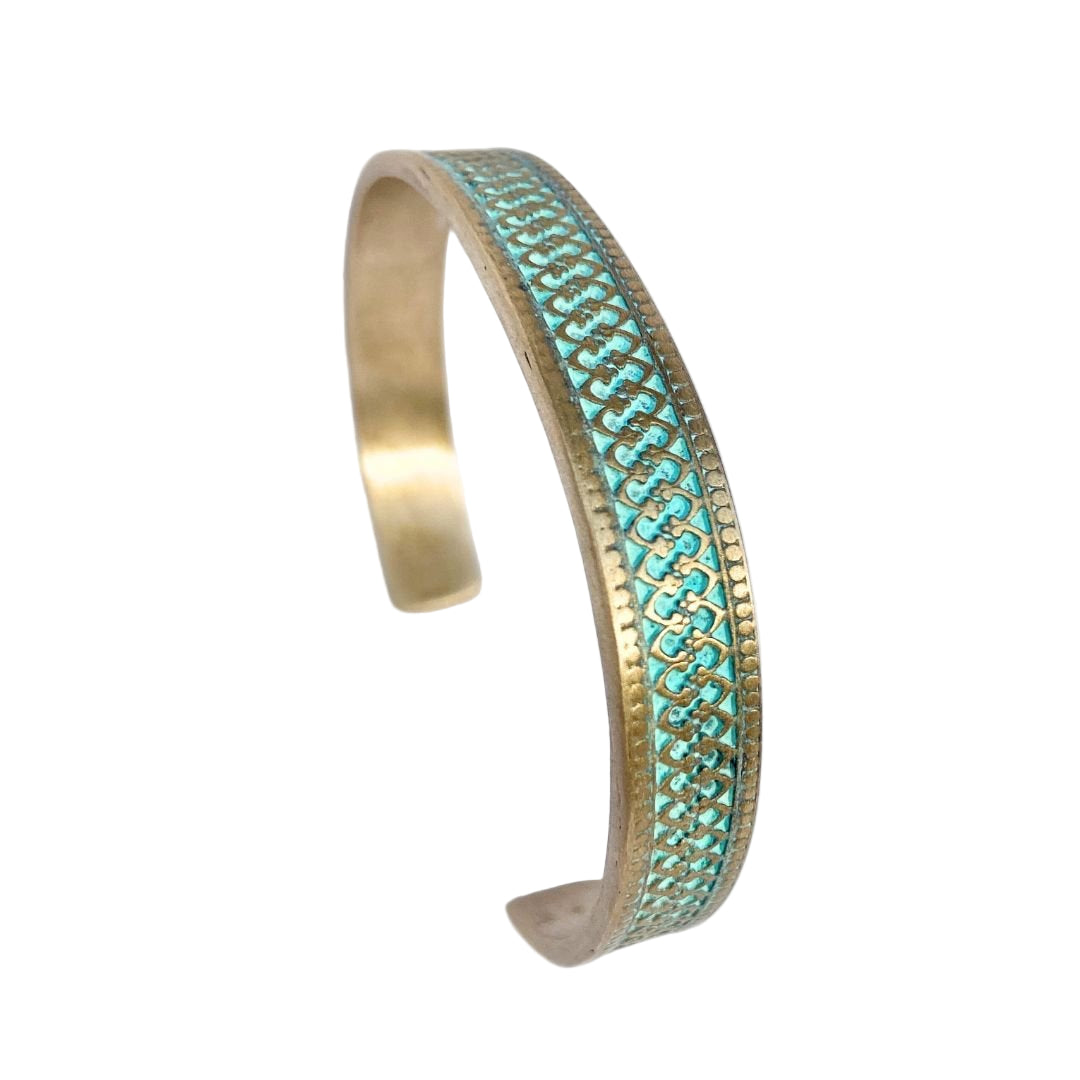 Marrakesh Cuff - bronze - Nina Alexandra Jewellery