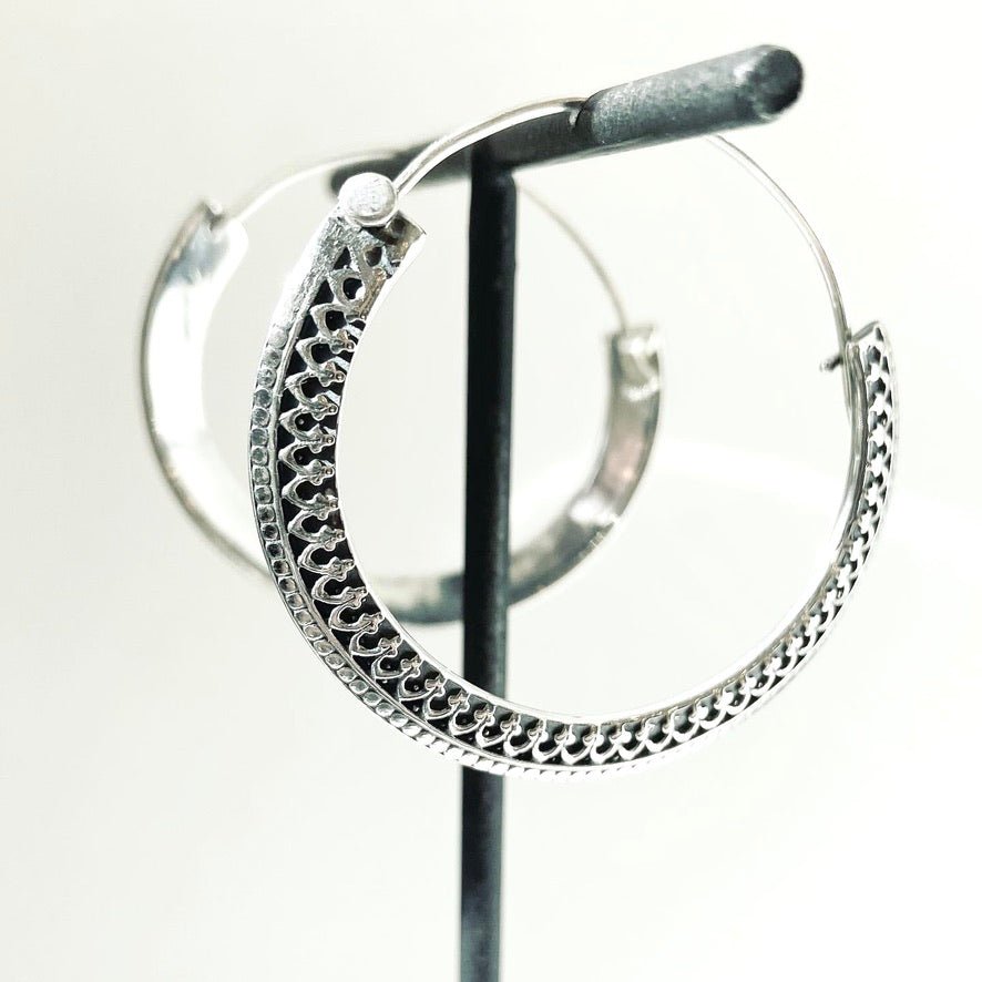 Marrakesh Hoop Earrings - Nina Alexandra Jewellery