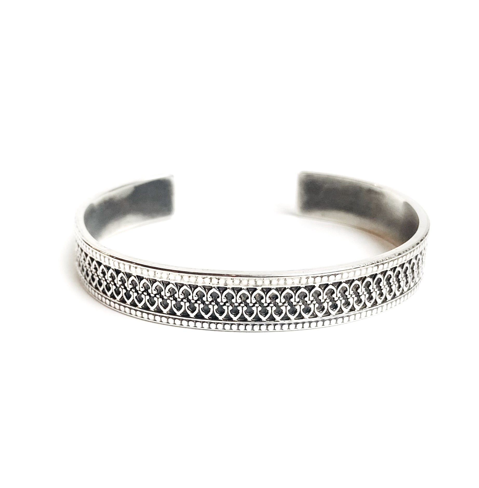 Marrakesh Cuff Bracelet—sterling silver bracelet by Nina Alexandra