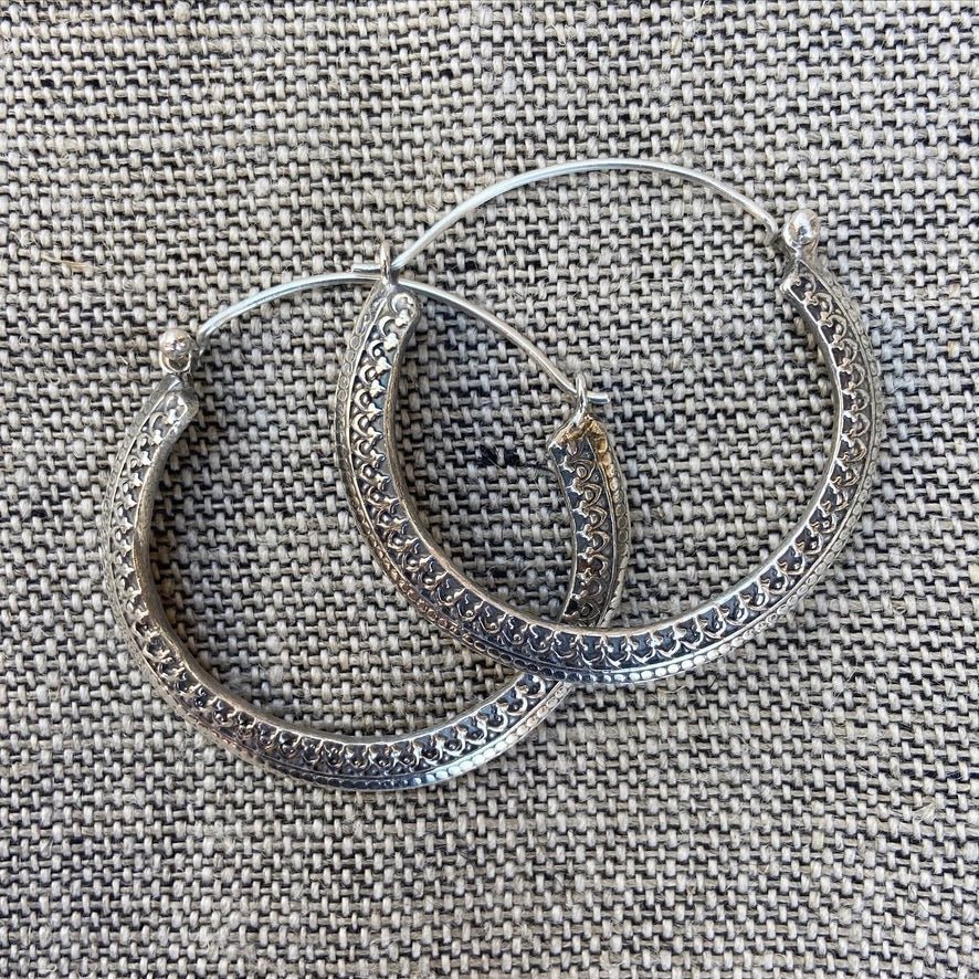 Marrakesh Hoop Earrings - Nina Alexandra Jewellery